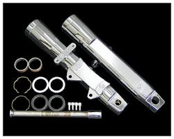 ビレットアウターチューブ クローム 41mmフォーク用