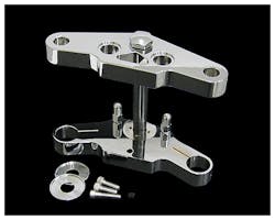 5°レイク ビレットトリプルツリー クローム 41mmフォーク用