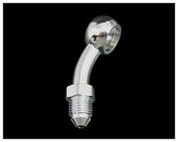 GTS 12mm バンジョー 35°ベント スチールクローム