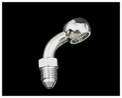 GTS 12mm バンジョー 70°ベント スチールクローム