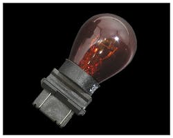 テールライトバルブ ウェッジ レッド 12V