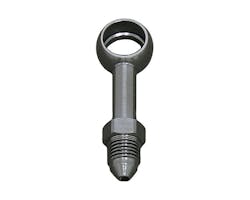 GTS 12mm バンジョー ストレート スチールブラック