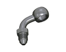GTS 12mm バンジョー 70°ベント スチールブラック