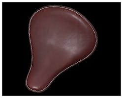 バックドロップ 本革サドルシートL ブラウン