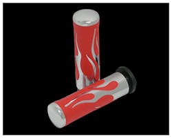 ファイヤーパターングリップ レッド