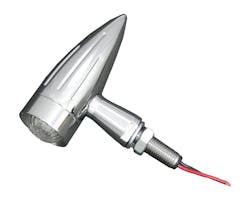LEDタイプ リブドビレットウインカー クローム