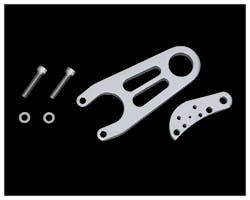 デュアルシリーズ用フロントブラケット 10inローター用 クローム