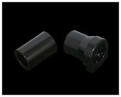 ネジタイプダブルケーブル用スロットルケース スペーサー付 ブラック