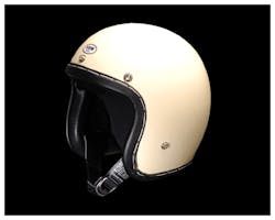 SHM ハンドステッチ プレーン ヘルメット HMアイボリー S
