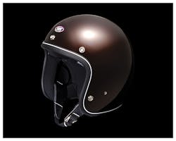 SHM オールドスクールシャイン ヘルメット ルートビア M