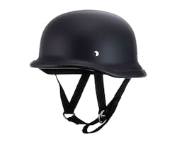 TT&CO ジャーマン ハーフヘルメット XL/XXL マットブラック