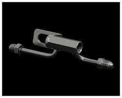 GTS 07y-ソフテイル用リアジャンクションブレーキティー ブラック