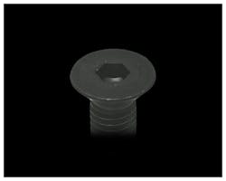 フラットヘッドボルト 1/2-13×1-1/4in ブラック