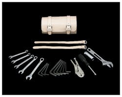 本革ツールロール&工具セット 生成 5/8in・16mmプラグ用