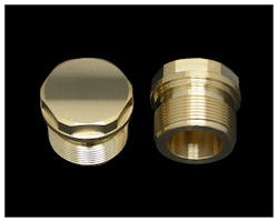 キジマ フロントフォークトップキャップ ブラス 39mm用