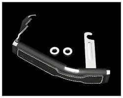 ニーグリップバー 86-12yXL クローム ブラックレザー