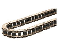 EK ThreeDチェーン ゴールドメッキ 110