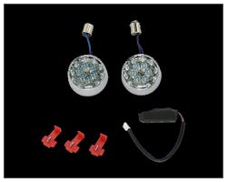 クリアキン LEDウインカークリアレンズ クローム