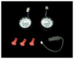 クリアキン LEDウインカークリアレンズ ブラック