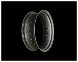 リンクルブラックホイールリム 16×5.0in CV スモールホール