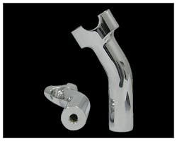 5.5inファットプルバックライザー クローム