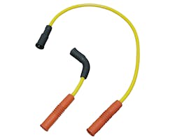 プラグコード 黄8mmスパイラルコア 07y-XL