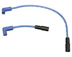 プラグコード 青8mmスパイラルコア 99y-FXD用
