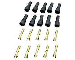 8.8-9mmワイヤー用 ストレートコイルブーツ