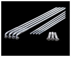 ナローグライド16in用 スポークセット クローム