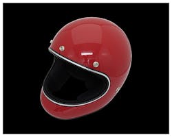 DAMMTRAX アキラ ヘルメット レッド L