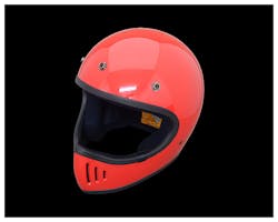 DAMMTRAX ザブラスター ヘルメット レッド FREE