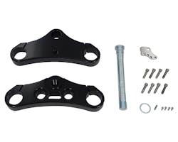 7°レイク ビレットトリプルツリー ブラック 49mmフォークFXDWG用