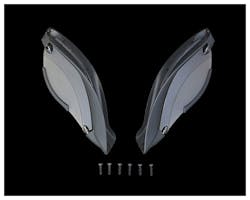 クリアキン フェアリングディフレクター ブラック 14y- ツアラー
