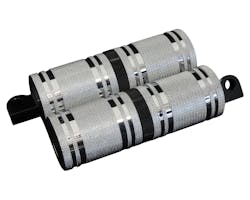 サイクルパイレーツ ファットフットペグロングCH ブラックアクセント