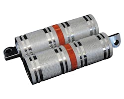 サイクルパイレーツ ファットフットペグロングCH オレンジアクセント