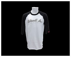 Biltwell スクリプト 3/4スリーブラグランTシャツ XL