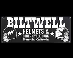 Biltwell ショップバナー スカル