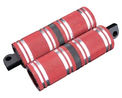 サイクルパイレーツ ファットフットペグロング RD ブラックアクセント