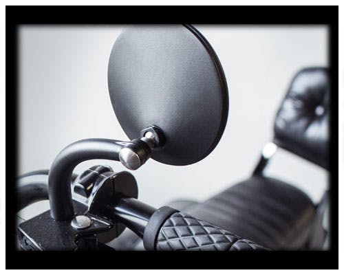 biltwell 汎用ミラー Harley Davidson Biltwell 防曇 汎用バブルシールド