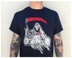 ダイスマガジン Reaper Tシャツ ブラック XL