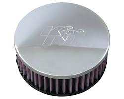 K&N 6inカスタムエアクリーナーキット ミクニ40-45mm