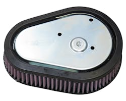 K&N スクリーミンイーグルエアクリーナー用エレメント 08-17y ダイナ