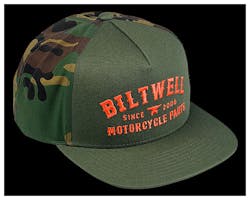 Biltwell オリジナルキャップ"Patrol" カモフラ