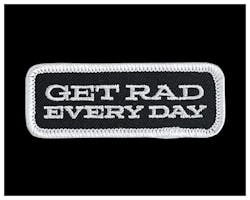Biltwell パッチ "GET RAD"