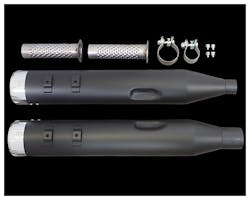 Mk45 マフラー 17y- M8 ブラック+クロームスラスター