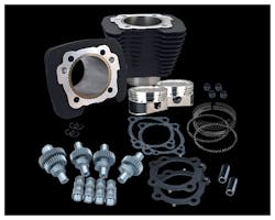 Hooliganキット 00y-XL 1200→1250CC リンクルブラック