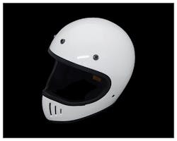 DAMMTRAX ブラスター改 ヘルメット ホワイト L