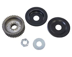 BDL 8mm 1-1/2in用40丁スプラインドフロントプーリー