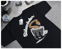 S&S サイドワインダーTシャツ ブラック XL