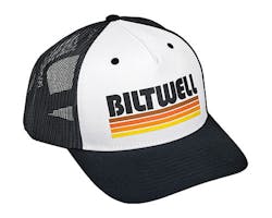 Biltwell オリジナルキャップ "Surf" BLK/WHT